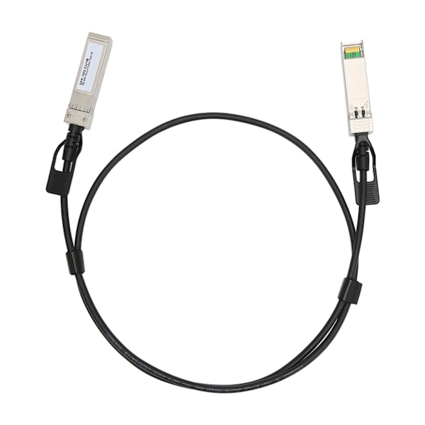 10G SFP+ DAC -kaapeli 39,4 tuumaa SFP+ - SFP+ High Speed ​​Stable Signal Plug and Play laajasti yhteensopiva 10G SFP+ Twinax -kaapeli