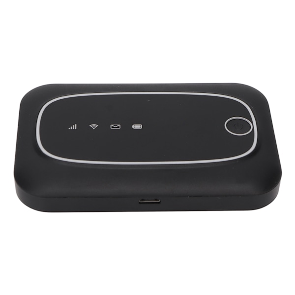 WiFi-hotspot 2000mAh akku Kompakti kannettava musta 4G SIM-kortti reititin kodeille toimisto matkustaminen