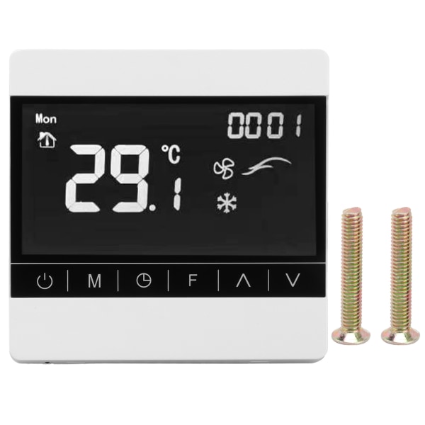 AC220V gulvvarmetermostat Programmerbar Intelligent Varmetemperaturkontroller