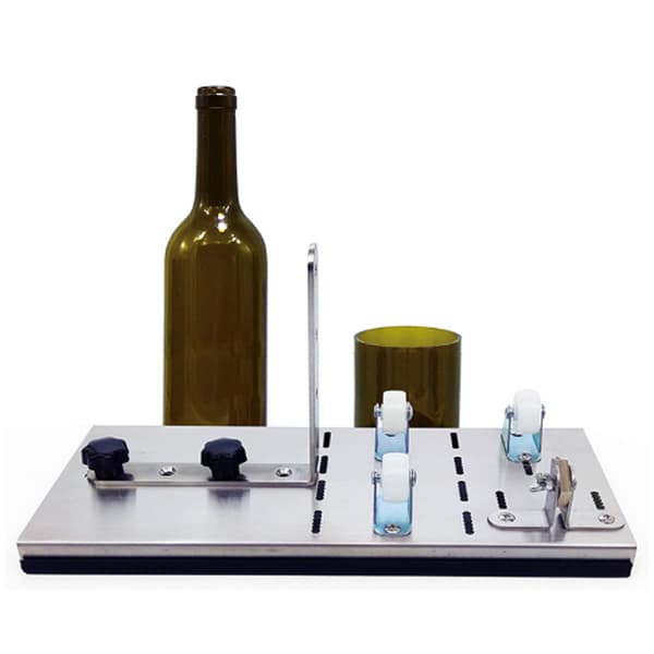 Glasflaskskärarverktygssats DIY Vinflaskskärmaskin Flernivåjusterbar