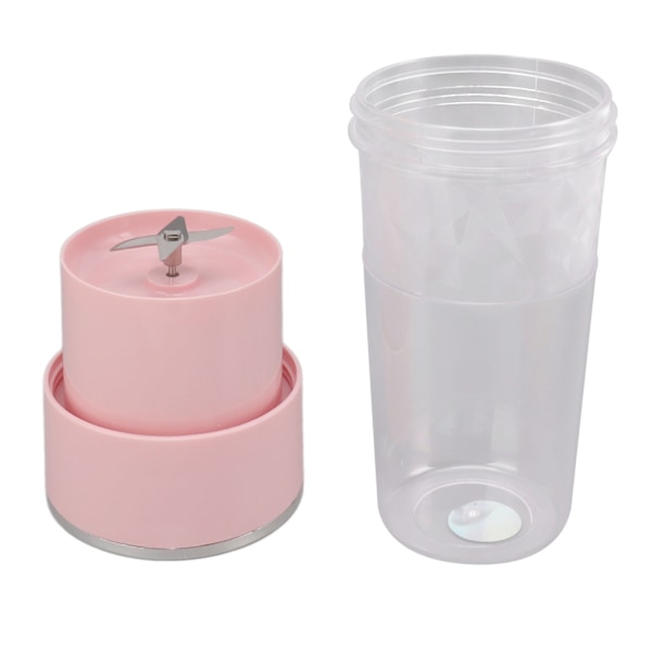 300 ml Mini Juicer Cup - Bærbar Blender Juicer USB Power Blender Cup til Husholdning, Skole og Camping