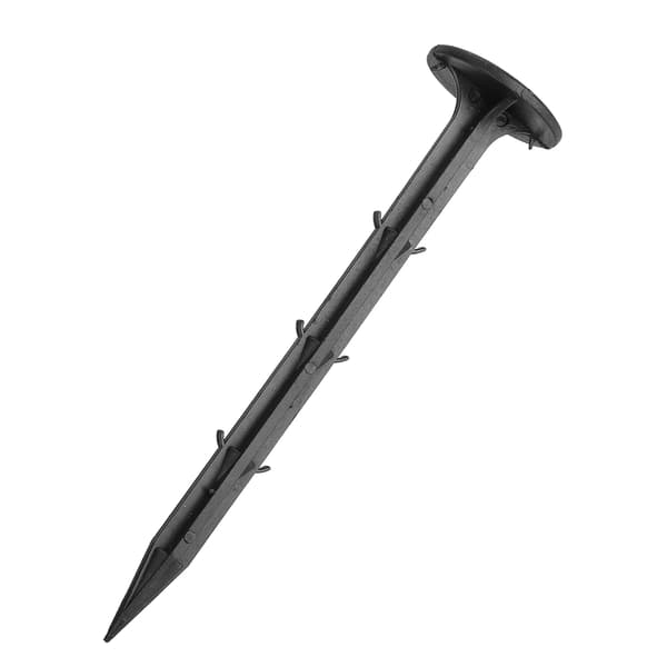 50 st hållbara tältpinnar i plast för trädgårdscamping (16 cm)