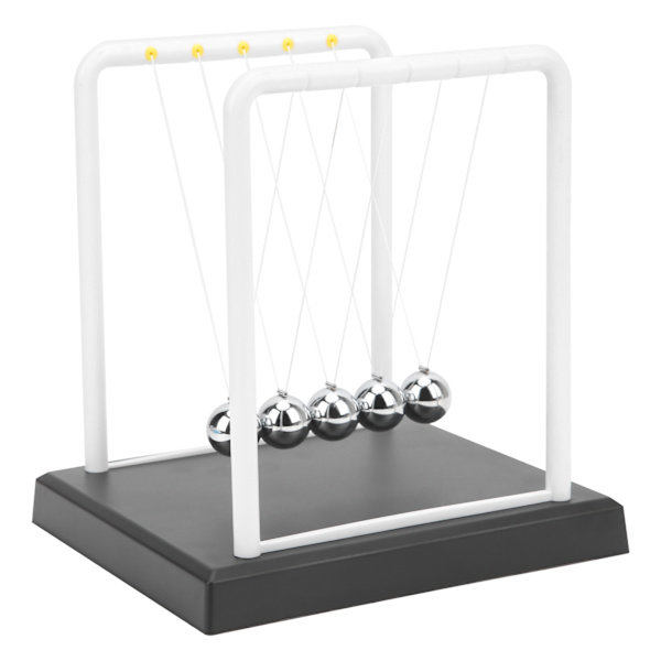 Newtons Cradle - Vakker og stilig vitenskapelig fysikkfunksjoner evig bevegelse skrivebordsleke for dekorasjon