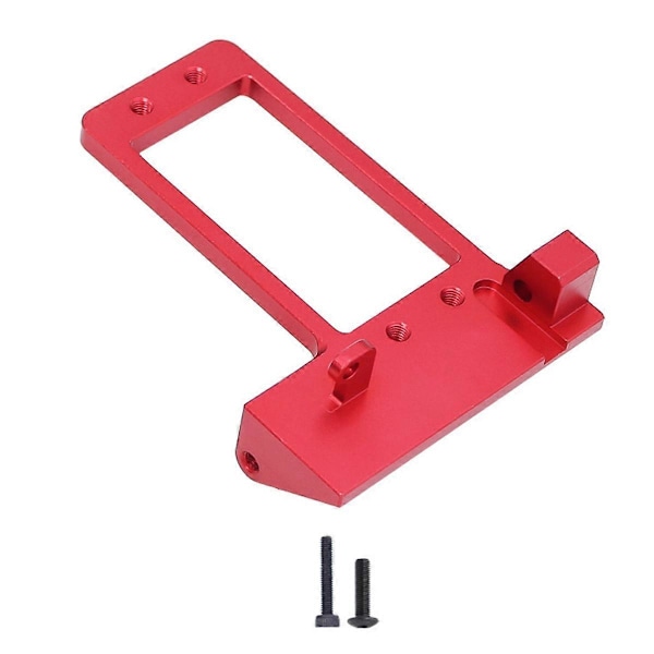 Forreste aksel BAT servomontering til 1/10 RC Crawler Car F9 DIY rød