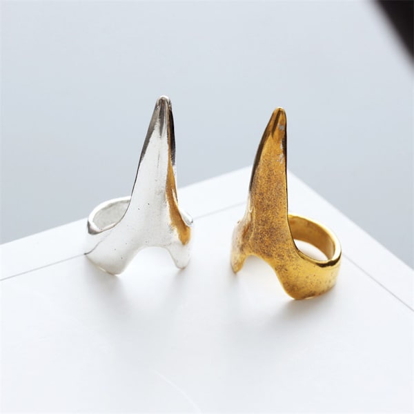 10 kpl Halloween-asun kynnet Gothic Punk Sormukset Retro Nail Ring Claws Full Finger Sormukset