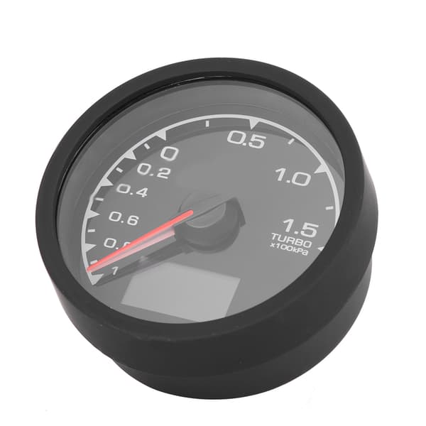 Auto Bil 2.5in Digital Turbo Boost Måler 12V 7 Farver Baggrundslys Universal