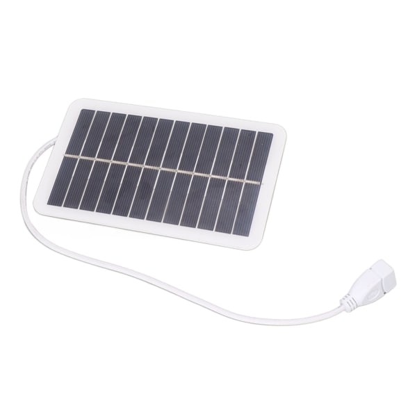 Mini solcellepaneler polykrystallinsk silisium 2W 5V bærbar USB solcellepanel lader for nødstilfelle