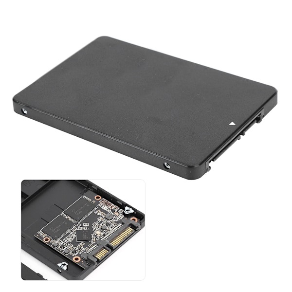 Hårddisk 120G SATA 6Gb/s Solid State Drive ABS SSD för Windows 10/8/7/Linux 2.5in