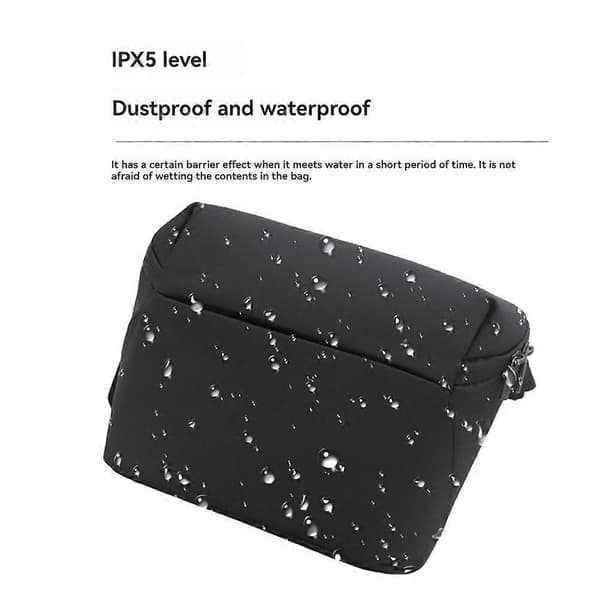 For DJI Mini 3 Pro/Mini 3 Drone Storage Shoulder Bag - Compatible with Mini 2, - Universal Protective Accessory Case Svart
