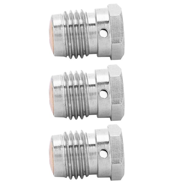 3PCS 3K 3/8-24UNF Unified Koppar Sprängbleck för Paintball Tank Regulator