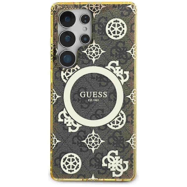 Galaxy S25 Ultra 4G Backside Gold Electro. Pattern MagSafe Brow Brown Samsung Galaxy S25 Ultra