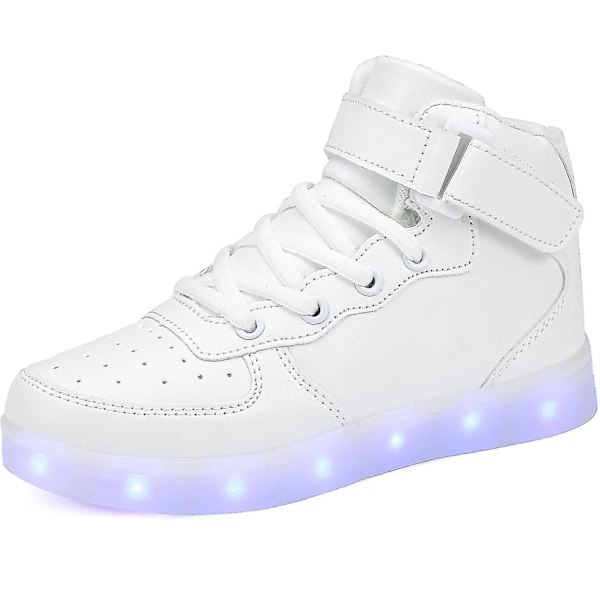 Cool LED Light Up Kids Sneakers - Luminous Flashing Trainers