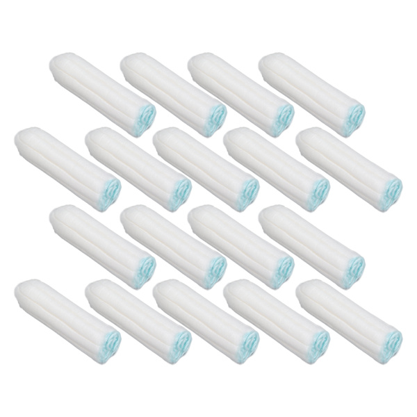 18 stk superabsorberende tamponger ren bomull lekkasjesikre tamponger for svømming Shopping Sport Arbeid