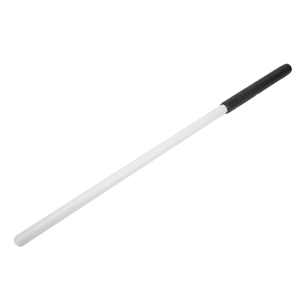 S968 Metall Laser Svärd Ljus Upp Sabel LED Flash Stick Färgglad Färgförändrande Ljus Modell Leksak Svart Utan Adapter