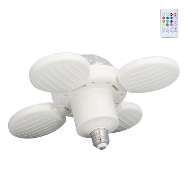 LED-ljus RGBW dimbar synkronisering färgförändring justerbar panel fjärrkontroll spela musik ljus 85‑265V