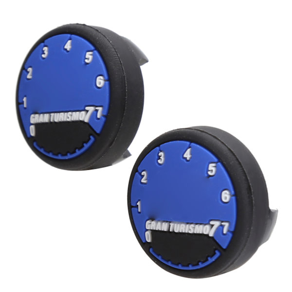 1 par Gamepad Rocker Caps Cover Case passer til PS4/PS5 Game Controller Tilbehør til bil Blå