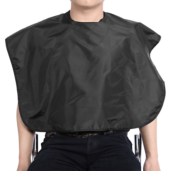 Fashionabla frisörtyg Hårklippning Frisör Frisör Barberare Cape Gown Salong Tool (svart)