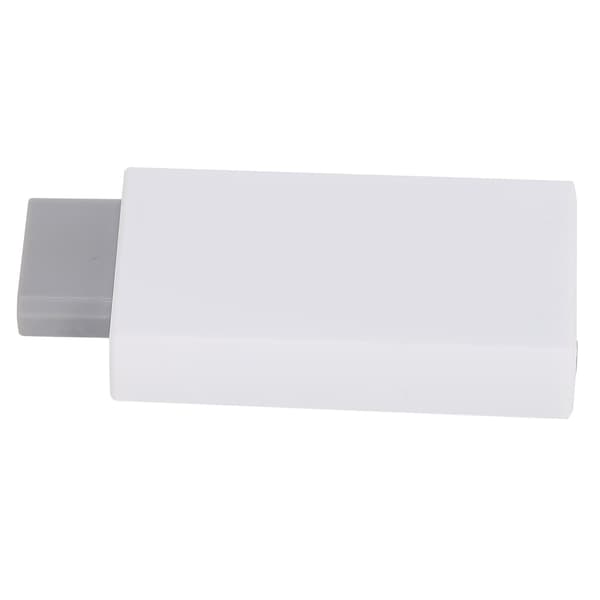 High-Definition Multimedia Interface-omvandlare 3,5 mm ljudvideo för spelkonsol Vit