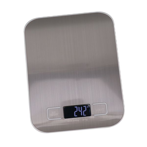 Köksskala 0,035oz till 11,0lb LCD-display Rostfritt stål Batteridriven Kaffeskala för Familj Café Matlagning