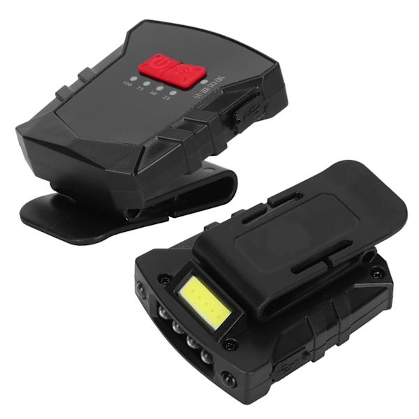 Sensorisk Lys Highlight LED Clip Cap Lys Hovedmonteret Hat Skygge Lys til Belysning