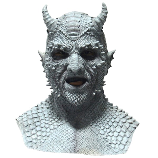 Herren av løgn Belial maske naturlig latex cosplay maske ond skummel demon Halloween kostyme maske