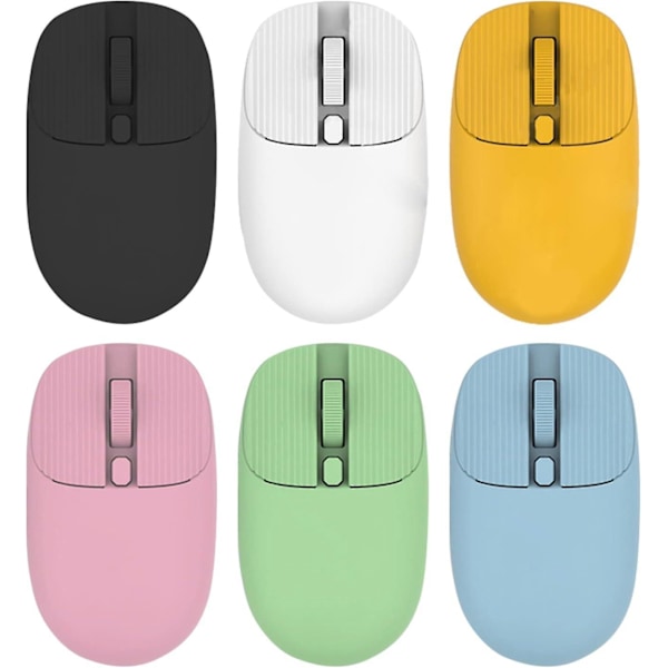 Bluetooth Dual Mode Støjsvag Trådløs Mus til Kontor, Hjem og Virksomhed, sort
