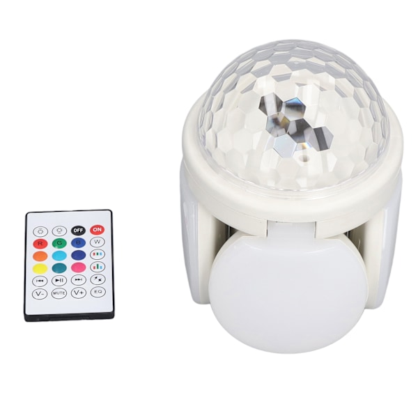 LED-ljus RGBW dimbar synkronisering färgförändring justerbar panel fjärrkontroll spela musik ljus 85‑265V