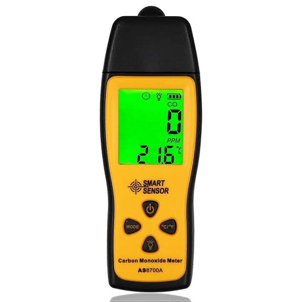 Håndholdt karbonmonoksidmåler, 80Db CO-lekkasjedetektor, CO-gassanalyzer