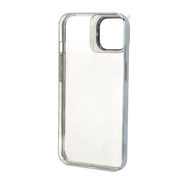 Magnetiskt mobilfodral Slim Shockproof mobilfodral med kameralinsskydd Stativ Hög transparens PC hårt skyddsfodral Blå för Iphone 14pro