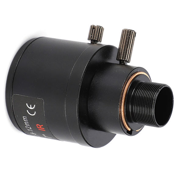 2,8-12 mm 3 MP HD manuell zoom 1 / 2,7 M12-monterad CCTV-kortobjektiv