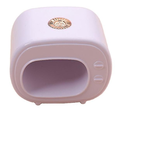 Bärbar UV LED-nagellampa, 16W Mini Gel Polish Härdning, Snabb Nagel Torkare, USB Laddning, 2 Timerinställningar