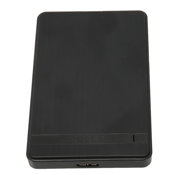 SATA SSD-kabinet 2,5 tommer 1000 GB understøttet Plug and Play Stærkt ABS Harddisk kabinet til bærbar computer Desktop