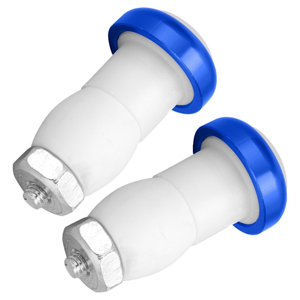 2 stk sykkellys LED justerbar 20 meter synlig styre blinklys med innebygde batterier for sykkelstyre blå
