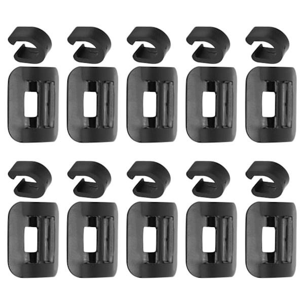 10Set Cykelkabel Bas Guide Cykel Bromskabel Linje Fast Bas med CClips Spänne