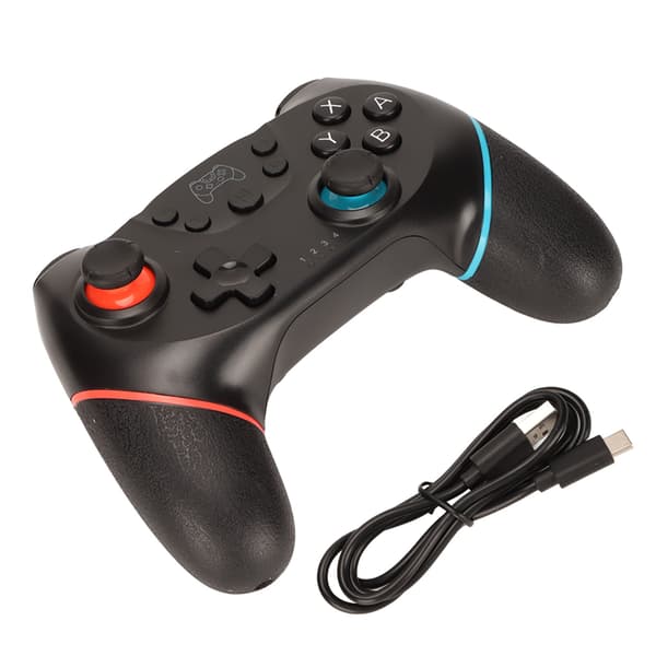 Trådløs Bluetooth-gamepad, én-tast-vekking, programmerbar stabil spillkontroller med bakknapp for Switch Host