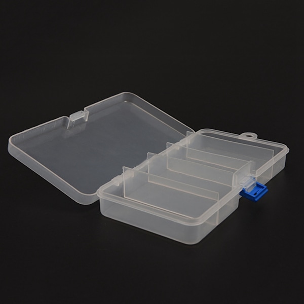 5 rum Fly Lure Box Fiskeri Grej Opbevaringsboks Ske Søm Bait Grej Etui
