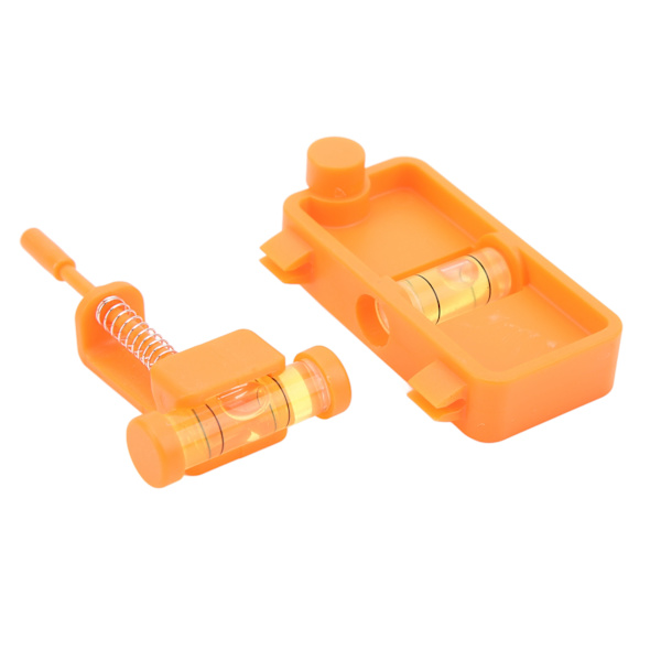 Compound bue tuning og montering snor niveau combo plast bueskydning nivelleringssæt til udendørs bueskydning jagt orange