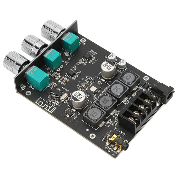 Bluetooth forsterkermodul 2-kanals digital AUX lydforsterker mottakerkort med høy effekt for bass- og diskantkontroll