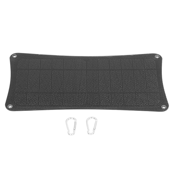 10W solcellepanel-oplader med dobbelt USB-udgang, IPX6 vandtæt, bærbar, let til telefon, campinglys, plantning