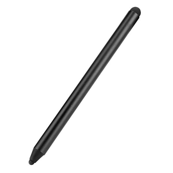 Dobbel bruk Kapasitiv Universal Touch Screen Pen Stylus for alle mobiltelefoner Nettbrett (svart)