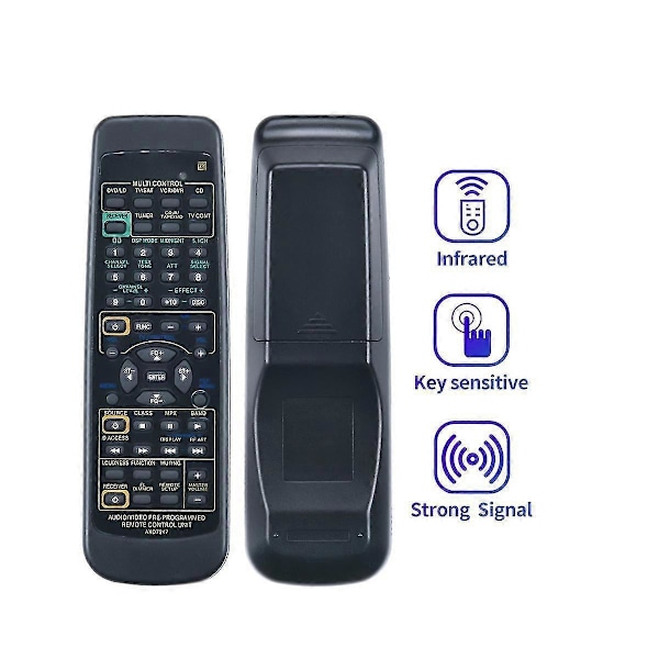 Fjernkontroll kompatibel med Pioneer Receiver AXD7247 R VSX-D510 VSX-D209 VSX-D409 D511 Vsx D510