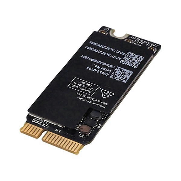 Trådløst kort Wifi Airport Card Bcm943602CS Wifi-kort kompatibelt med Pro Retina 13 tommer 15 tommer A1398 A1502 Wifi