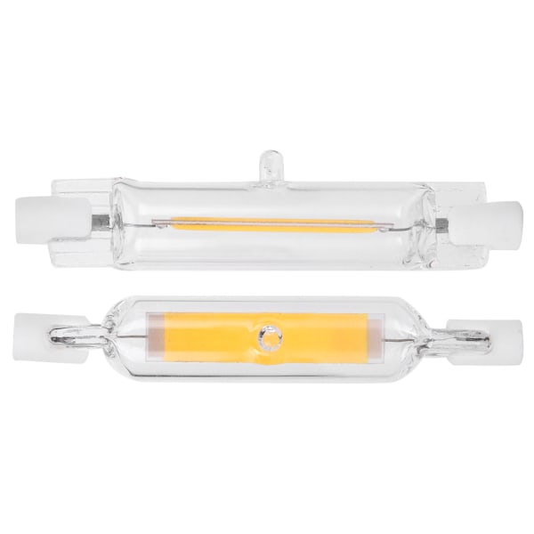 2 stk R7S COB-pære 5W 78mm Highlight Double Ended Flood-lyskilde Tilbehør 230VWarm White 3000K