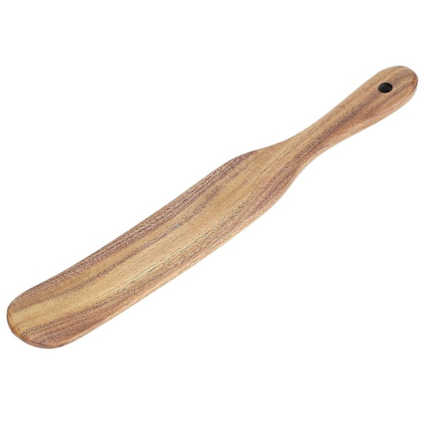 Teak Spatel Madlavning Træ Stegespade Køkkenredskaber til Køkkenartikler 26,5x3,5cm