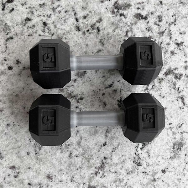 2 stk. Moderne Børne Vægt Sæt Legetøj Dumbbells til Småbørn Som Vist