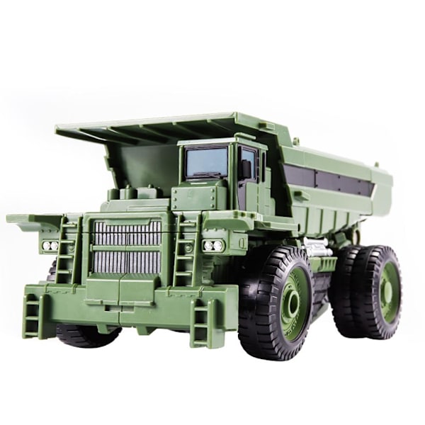 Transformer Robot Bil Leksak Modell Bärbar Transformations Actionfigur Leksak Legering Engineering Vehicle Robot Leksak Barnens Semester Födelsedagspresent