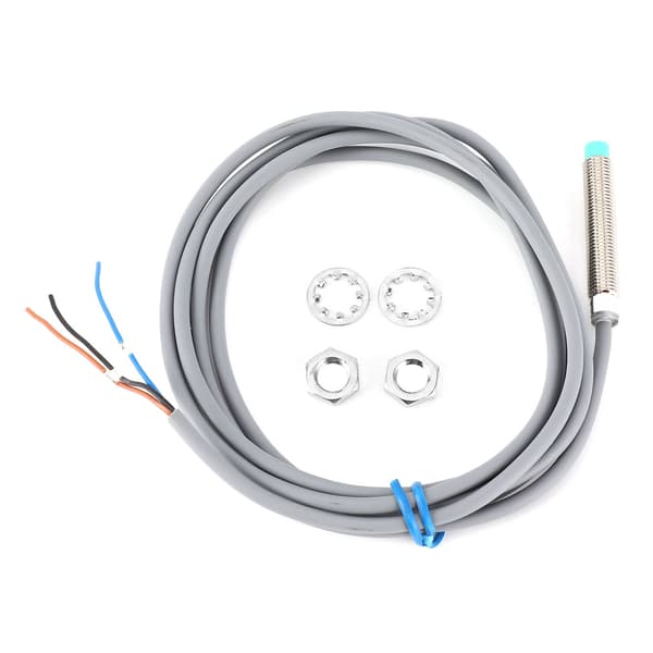 BERM Proximity Switch 3-tråds cylindrisk huvuddetekteringssensorstyrenhet 10-30VDCBEM08-02-NB
