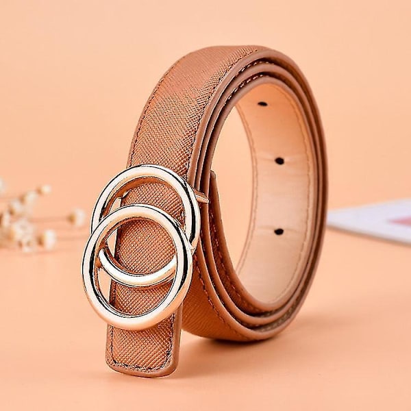 Personlighet Barn Vit Bälte 80cm - Unisex Pojkar och Flickor Mode Midjeband