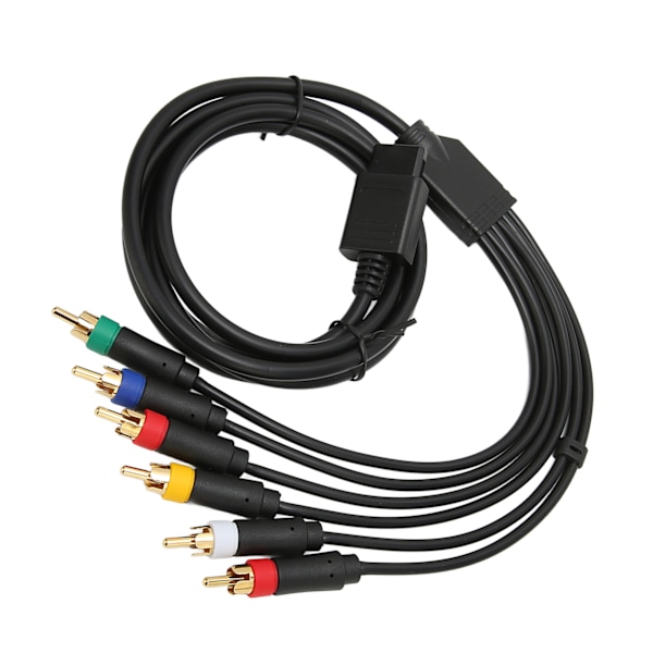 RGB RGBS -monitoimikomposiittikaapelin johto Erittäin joustava pehmeä ja vakaa komponentti-AV-kaapeli 4 BNC-päällä
