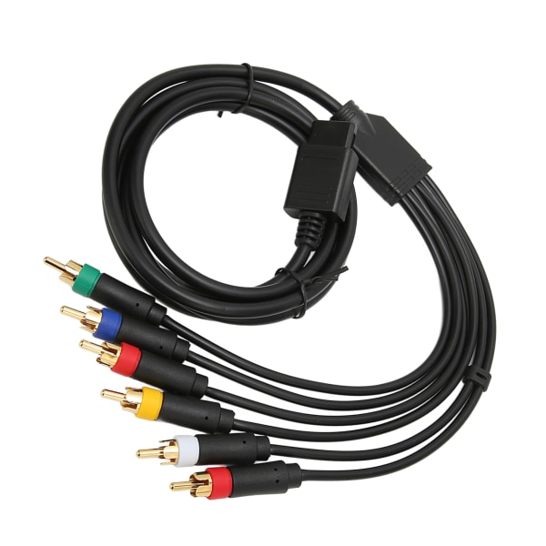 RGB RGBS multifunktionell kompositkabelsladd Hög flexibilitet Mjuk stabil komponent AV-kabel med 4 BNC-huvuden